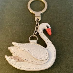 Kate Spade “Swan Around” keychain